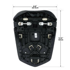 Black Cushion Passenger Seat for Yamaha YZF-R1 (2004–2006)