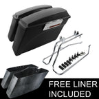 Saddlebag Conversion Brackets for Harley Softail Fatboy (1984–2017)