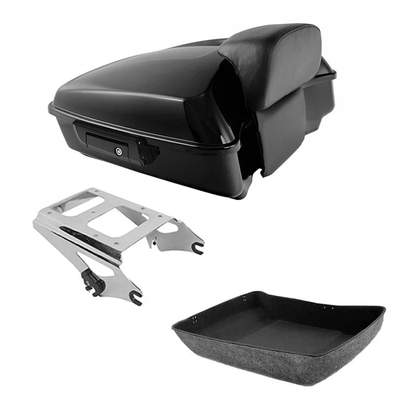 Chopped Trunk Backrest for Harley Touring Road King (2009–2013)