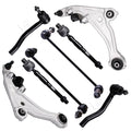Set of 8 Front Lower Control Arm Ball Joints for Nissan Altima (2007–2012)