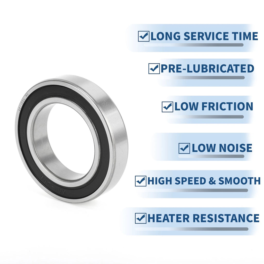 Deep Groove Ball Bearing 6011DDU for Scooter Skateboard Wheel (P0 55x90x18mm)