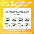 Chrome Delete Overlay for Honda Accord Sport (2018–2020)