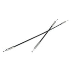 2X Rear Cargo Door Latch Release Cable for Ford E-350 Super Duty (1992–2014)