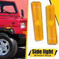 Amber Lens Side Marker Lights for Jeep Wrangler YJ (1987–1995) EXV