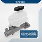 Brake Master Cylinder with Reservoir No. 585102D500 for Hyundai Elantra (2001–2003)