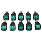 10X Male Adapter Connectors Standard Size 55 x 21 MM
