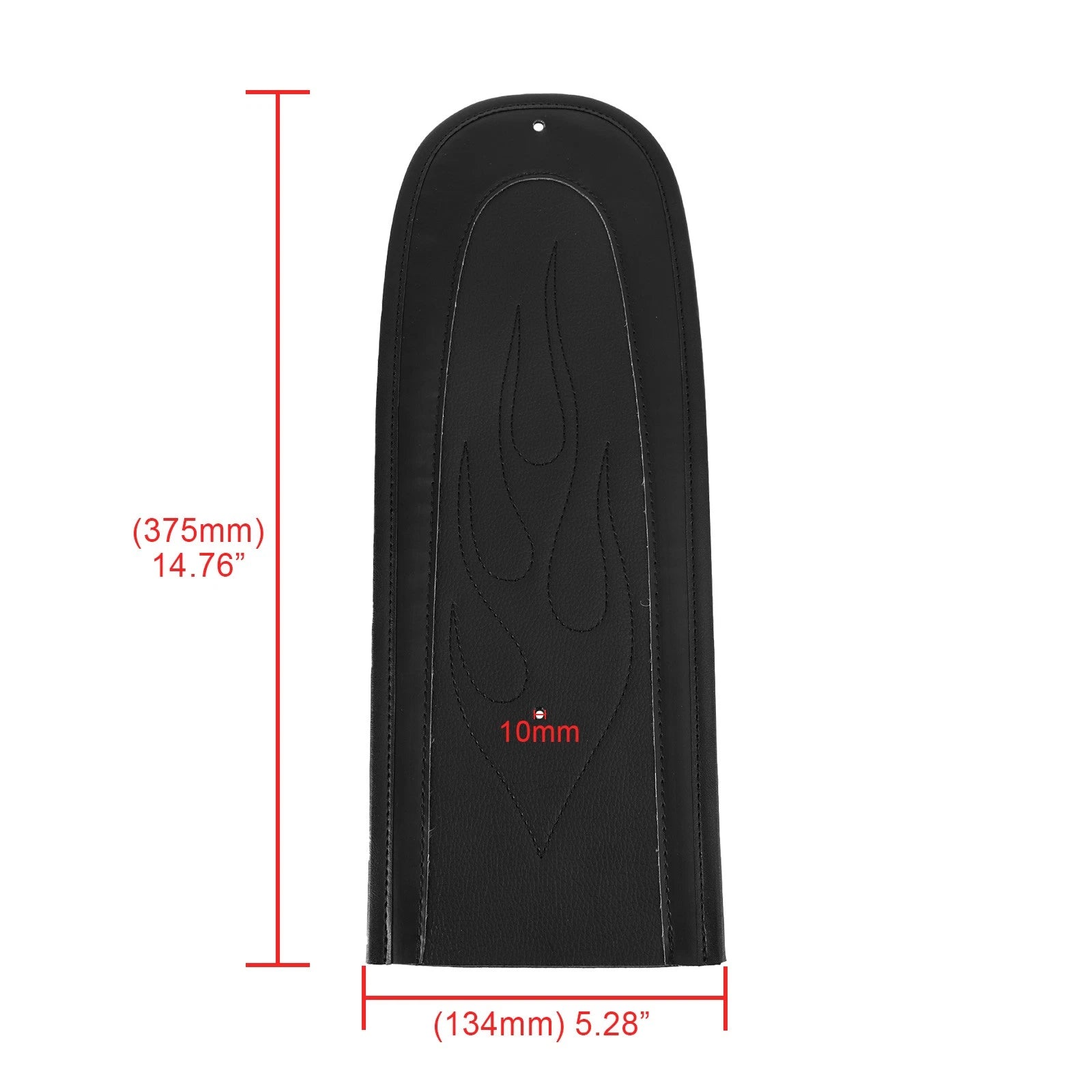 Rear Seat Fender Bib for Harley Dyna Super Glide (Fits 2006–2023)