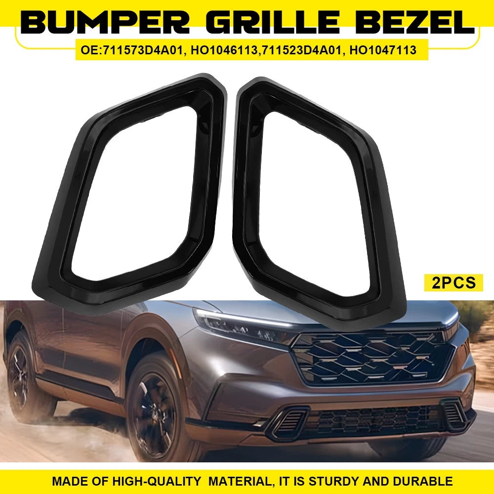 2X Fog Light Lamp Cover Bezel Grille for Honda CR-V (2023–2025)