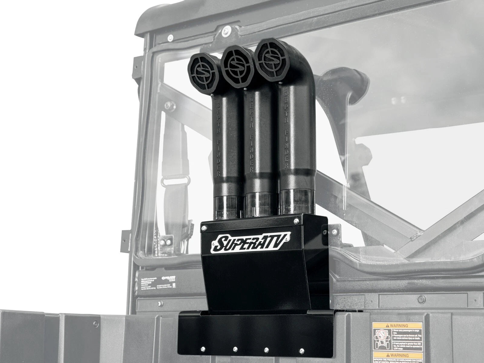 SuperATV Depth Finder Snorkel Kit for Polaris Ranger 1000 / Crew (2020–2023)
