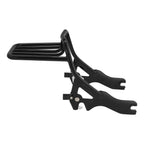 Black Two-Up Luggage Rack for Harley Sport Glide Low Rider FXLRST FLSB (18-25)