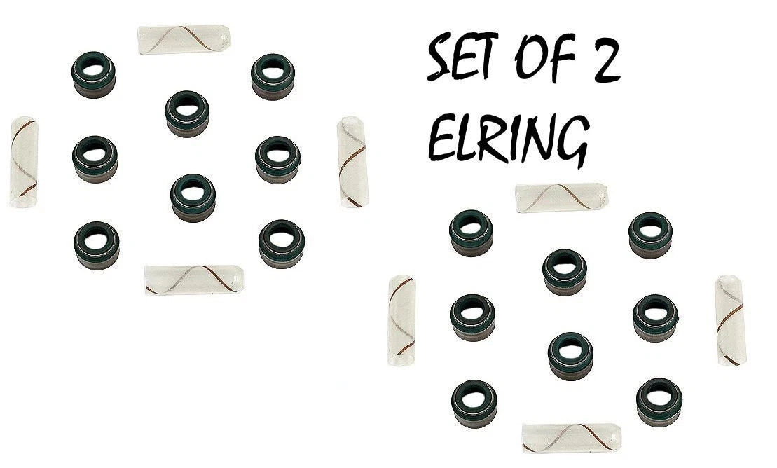Set of 2 Valve Stem Seal Kit for Mercedes R107 W126 (1972–1989)