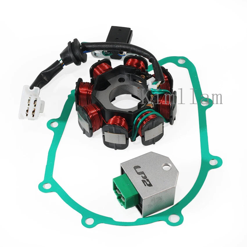 Stator Coil, Regulator Rectifier, Gasket for Honda RS125 ZN125 (2009–2017)