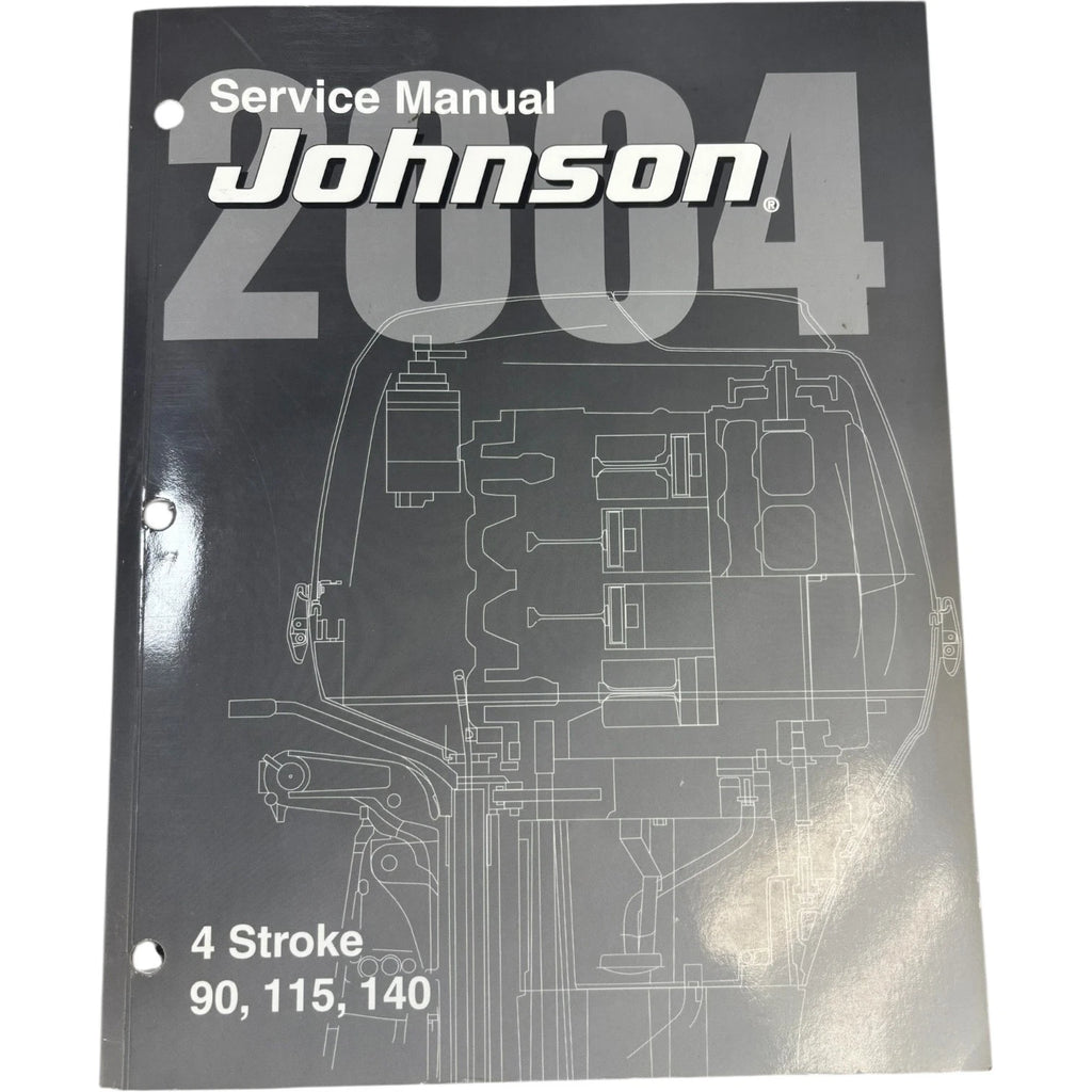 Evinrude Johnson 5005661 Service Manual for SR 4 Stroke 90/115/140 HP (2004)