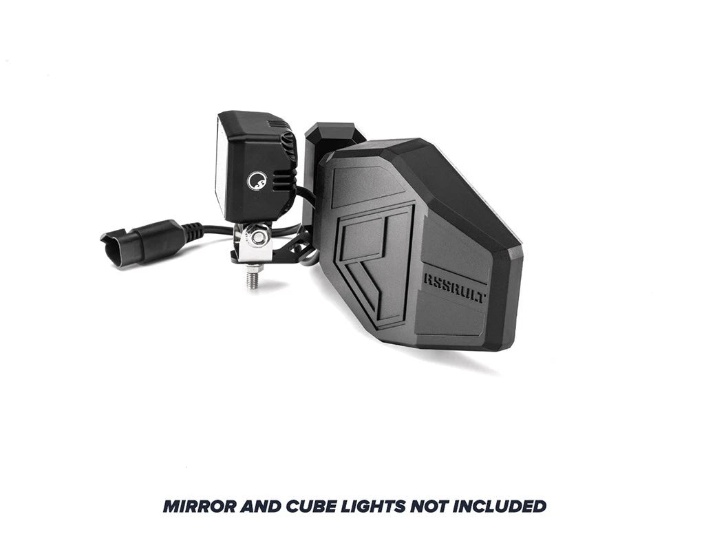 Assault Sidewinder Convex Side Mirrors for Polaris Xpedition