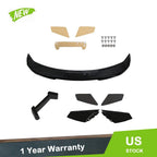 Rear Trunk Spoiler Wing Set Glossy Black for Ford Mustang (2015–2020)
