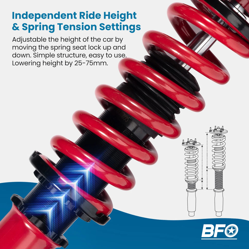 Coilover Suspension Kit for Dodge Charger SRT8 RWD (2006-2010)