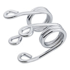 Chrome Scissor Solo Seat Springs for Harley Sportster XL883 1200 (2004-2023)