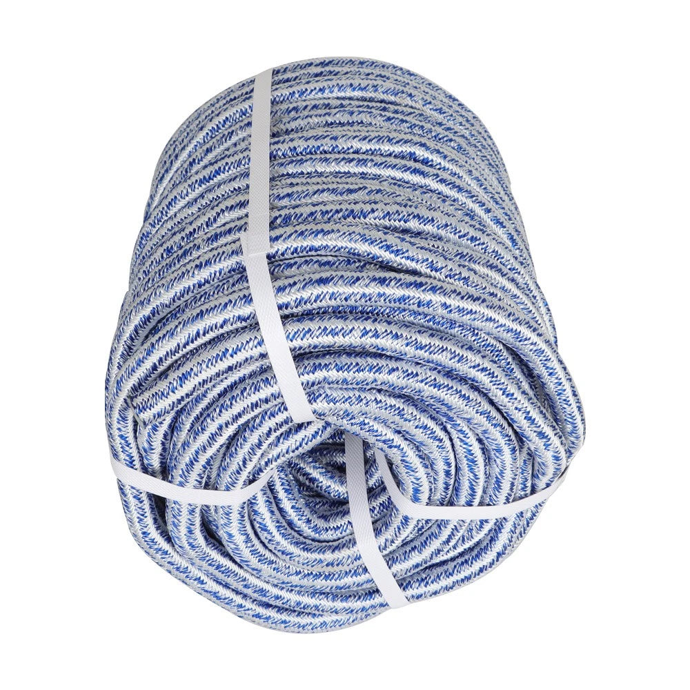 3/4" 24 Strand Braided Polyester Rope for Arborist Tree Camping (100/150/200FT)
