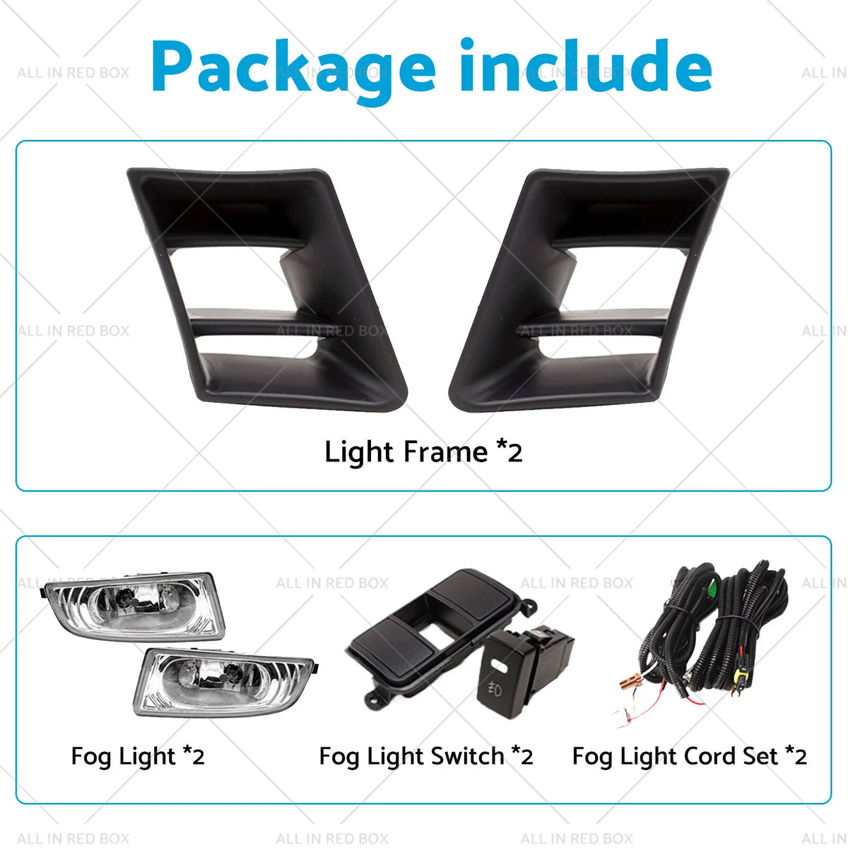 Fog Light Set for Honda Civic Sedan (2006–2008)