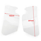 Windshield Side Panels for R1200GS (2004-2012) - Black Motorcycle