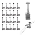 20 Piece Clip Kit and Screws for Starlink Cables