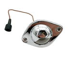 Incandescent License Plate Light Replacement for Trailer Universal Chrome