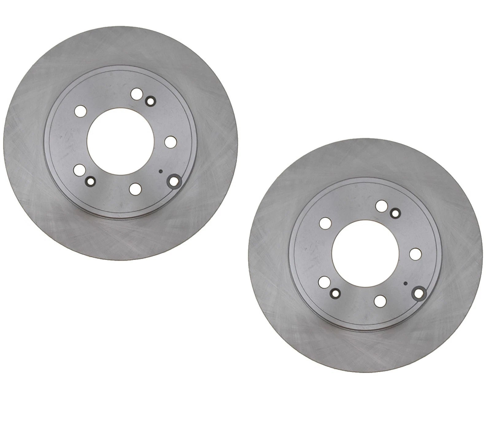 Set of 2 Solid Rear Disc Brake Rotors Dia 282 mm for Kia Optima (2018)