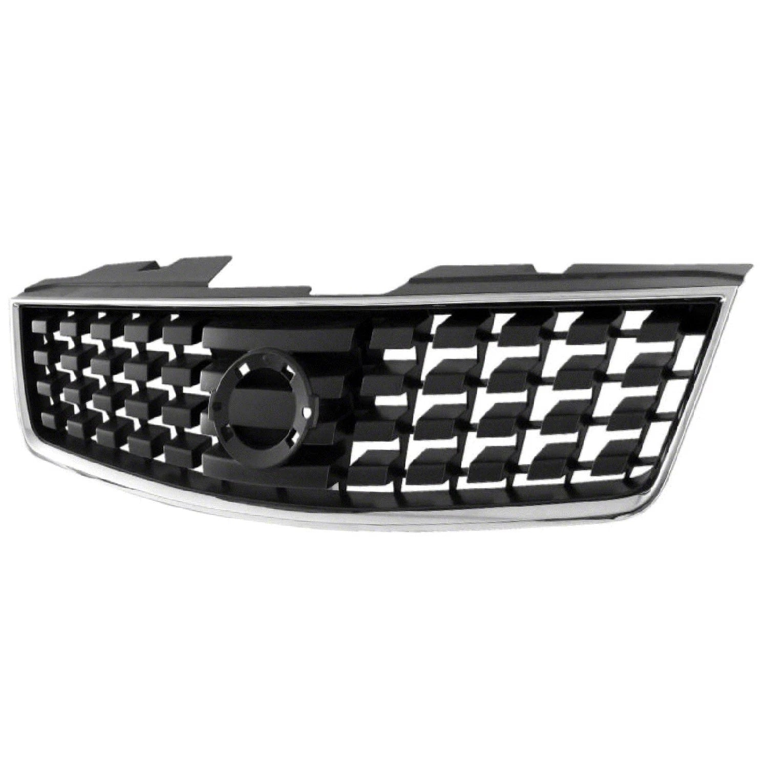 Replacement Front Grille with Emblem Hole for Toyota Hilux (2005–2015)