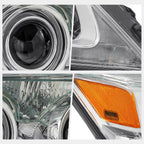 Right Side HID Projector Headlight Chrome for Lexus LX570 (2013–2015)