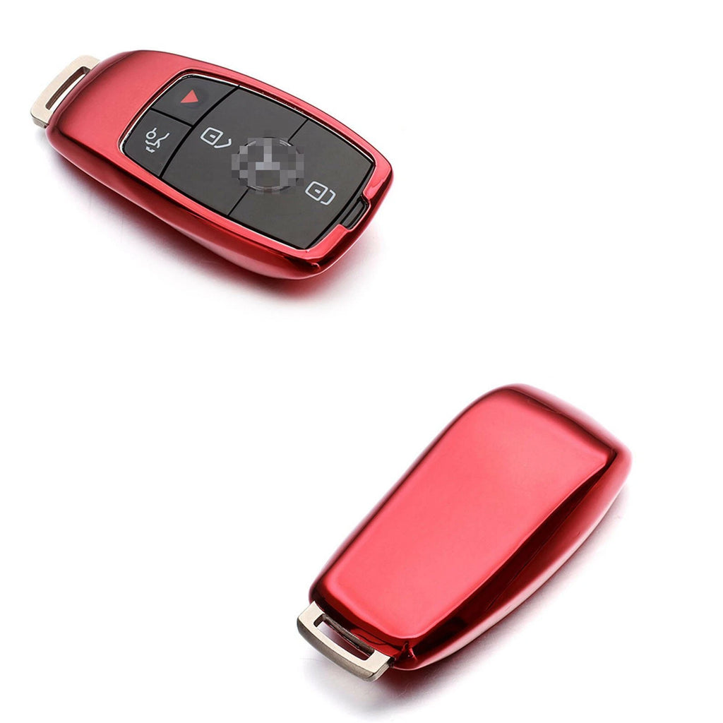 TPU Remote Key Cover Case for Mercedes-Benz E-Class (2017-2025)