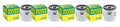 Set of 4 Engine Oil Filters for Ford Jaguar Land Rover Lincoln Mercury