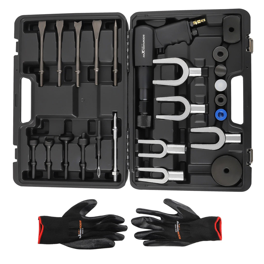 Air Hammer Tool Kit for Professional Use with Case