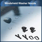 Windshield Washer Nozzle with Hose Connector for Jeep (No. 55372143AB)