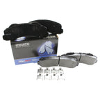 Set of 4 Akebono ProACT Front Disc Brake Pads for Ford F-150 (2018–2020)