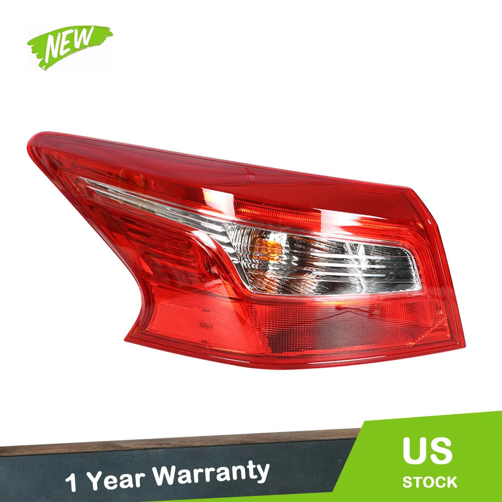 Tail Light Set for Nissan Sentra (2016–2018) Outer Lamp Left Halogen