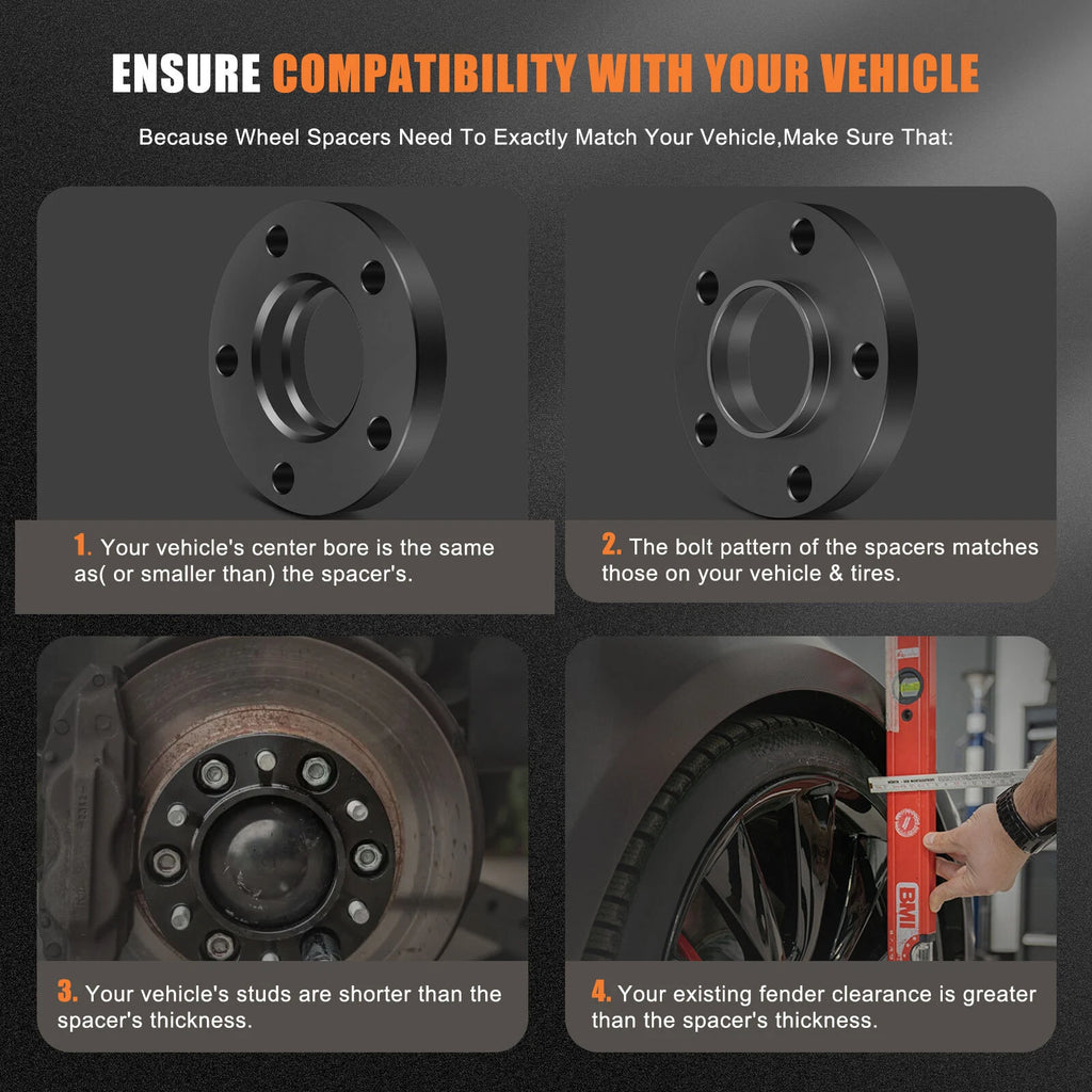 2X 20mm Wheel Spacer for BMW 525i 528i 530i 540i M5 (1997–2003)