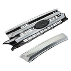 Front Upper Grille Mounting Trim Molding for Ford Edge (2011–2014) Chrome