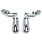 Chrome 1 1/4" Gear Skull FootPeg Clamp for Harley Sportster Touring (D)