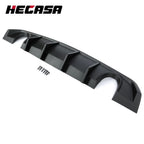 Matte Rear Bumper Diffuser for Dodge Charger SRT8 (2012–2014)
