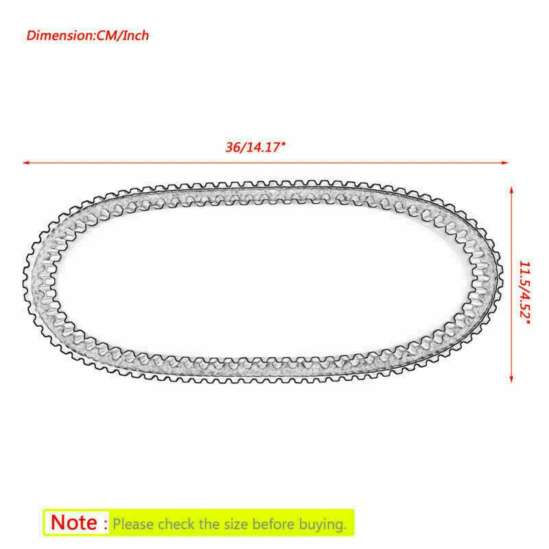 Drive Belt for Honda PCX150 (2012–2013) 23100-KZY-701 T9