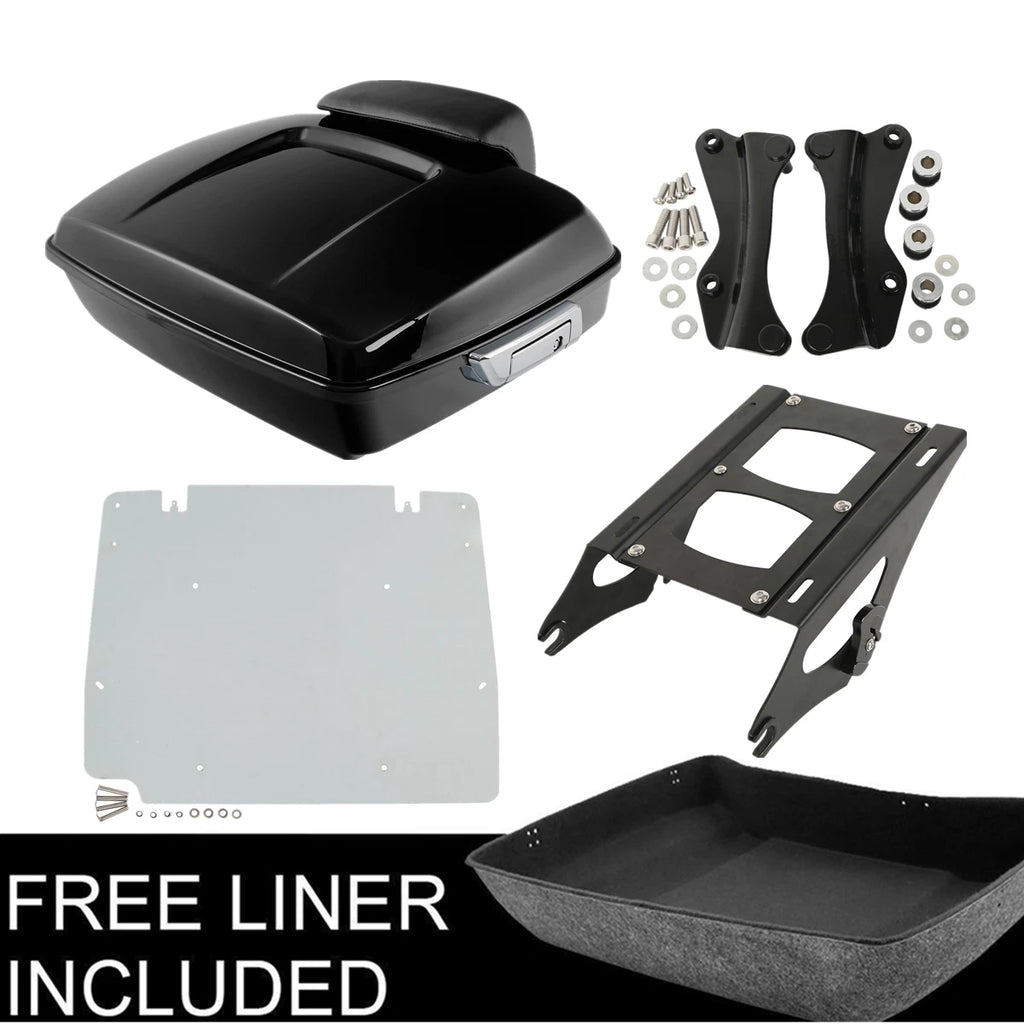 Chopped Trunk Pad Rack Docking Kit for Harley Electra Glide (2014–2025)