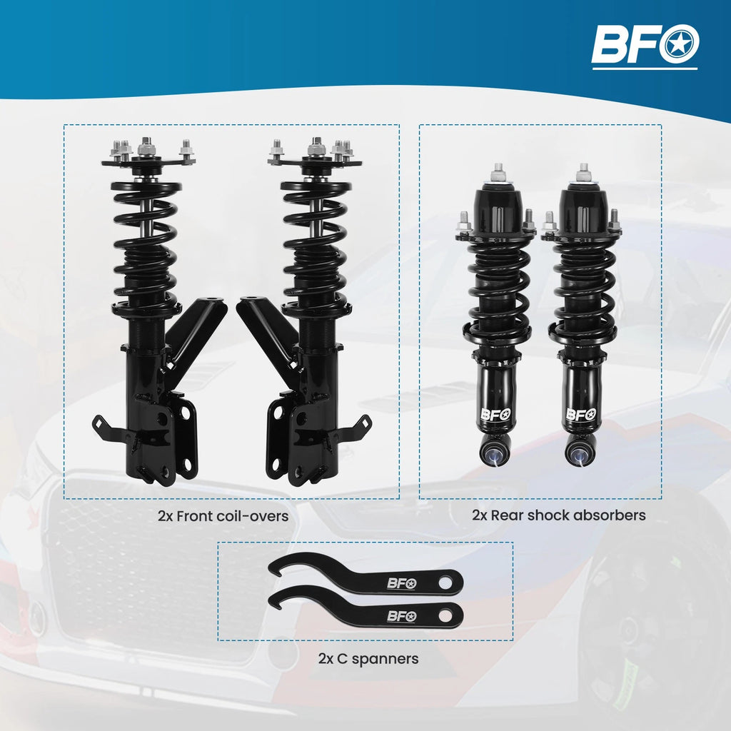 Adjustable Coilovers Suspension Kit for Acura RSX & Type S DC5 (2002–2006)