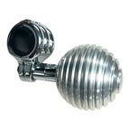 Steering Wheel Spinner Suicide Knob for Universal Fit Aluminum Silver (Any)