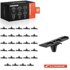 30Pcs 9mm Nylon Fender Flare Molding Retainer Clips for Ford