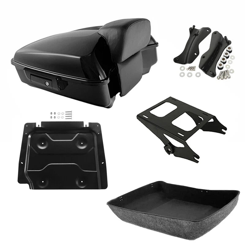 Chopped Trunk Backrest Mount Docking Kit for Harley Road Glide (2014–2026)