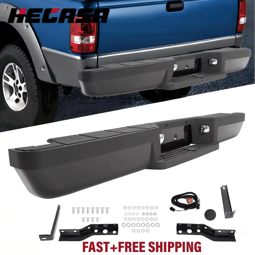 Rear Bumper Assembly Face Bar for Ford Ranger Styleside (1993–2011)