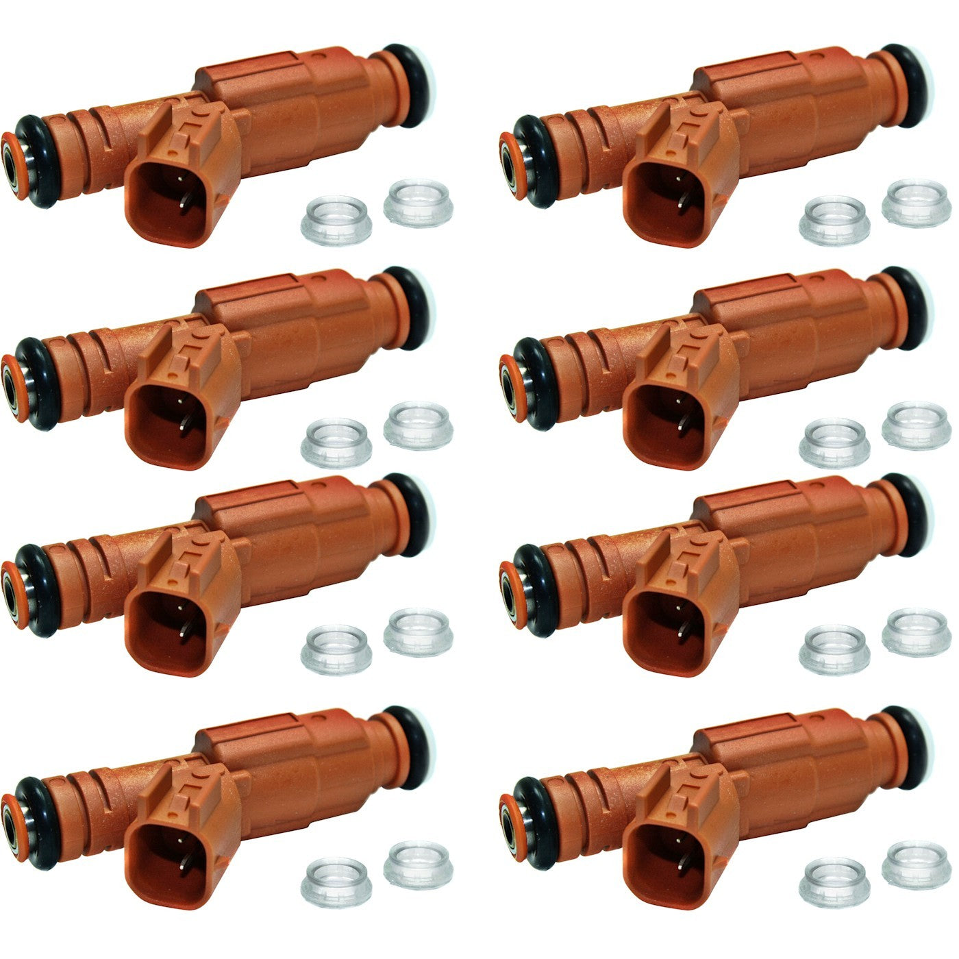 Set of 8 Fuel Injectors for Ram 1500 2500 Dakota Durango