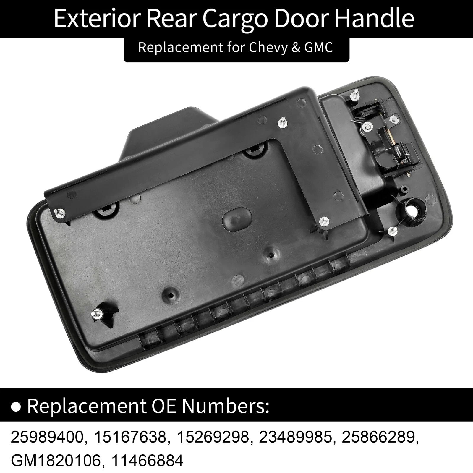 Exterior Door Handle for Chevy Express GMC Savana 1500 2500 3500 (1996–2015)