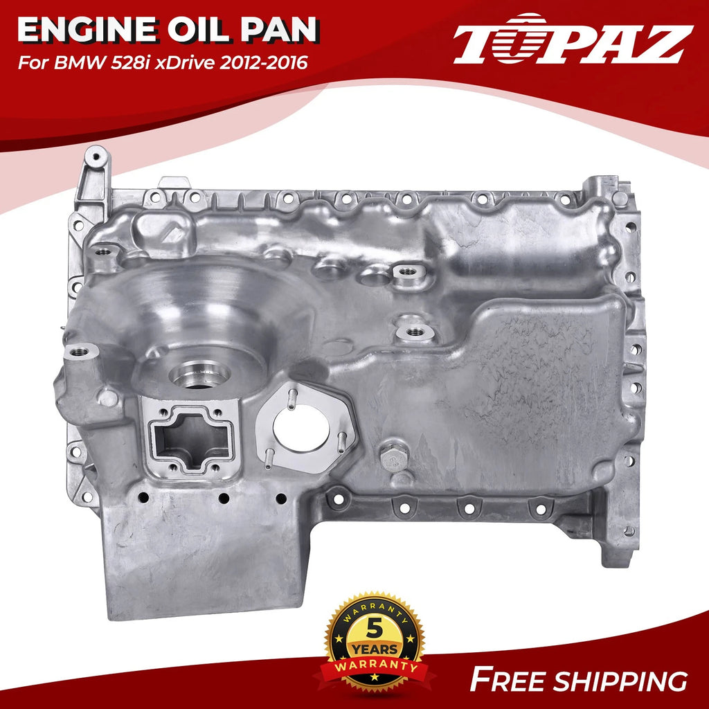 Engine Oil Pan for BMW 528i xDrive (2012–2016) 2.0L L4