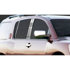 6Pc Chrome Pillar Post Covers for Nissan Armada (2005–2016)